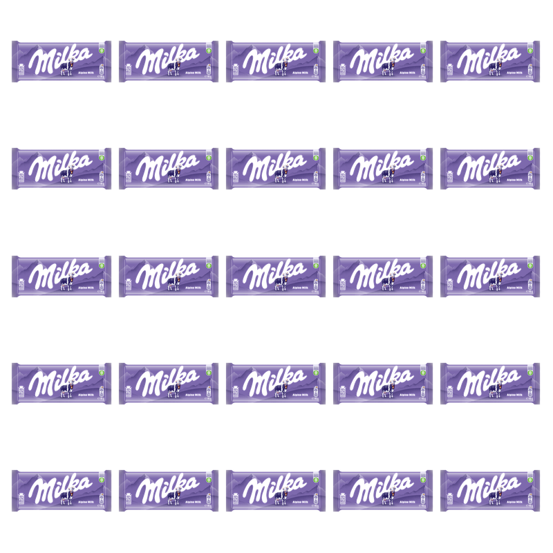 Milka Alpine Milk 90g X25