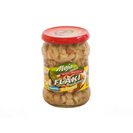 Moja Kuchnia Flaki wołowe w rosole 500G