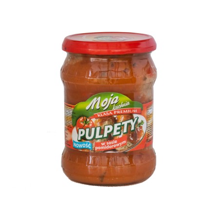 Moja Kuchnia Pulpety w sosie pomidorowym 500g