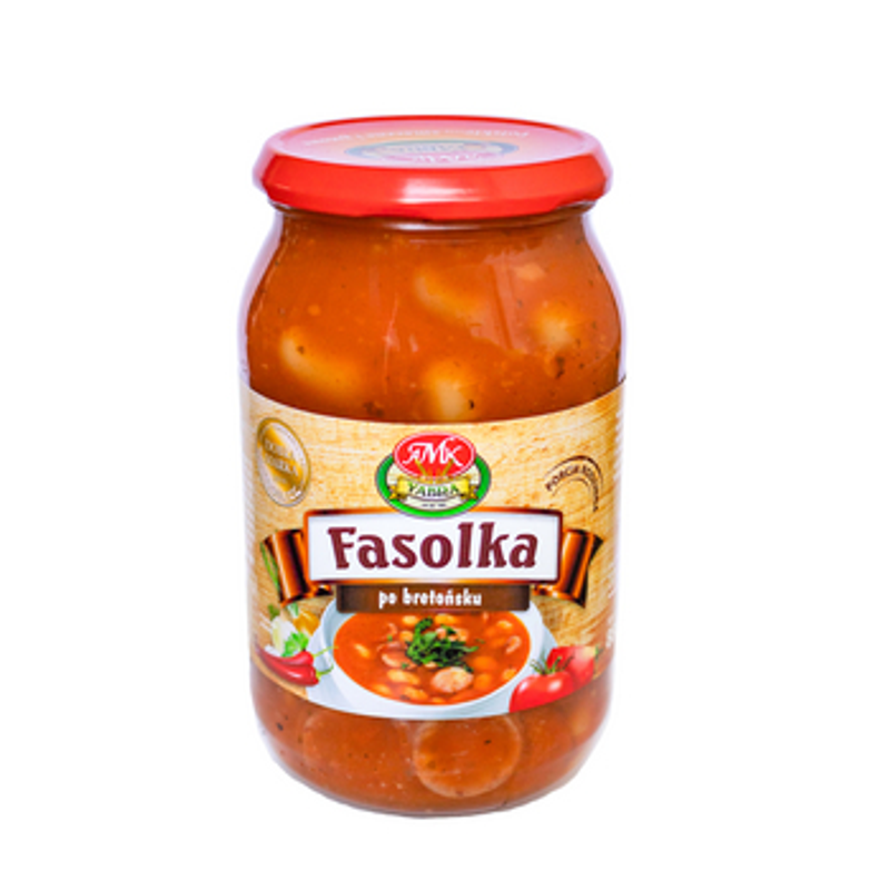 Fasolka po bretońsku 870g Yabra