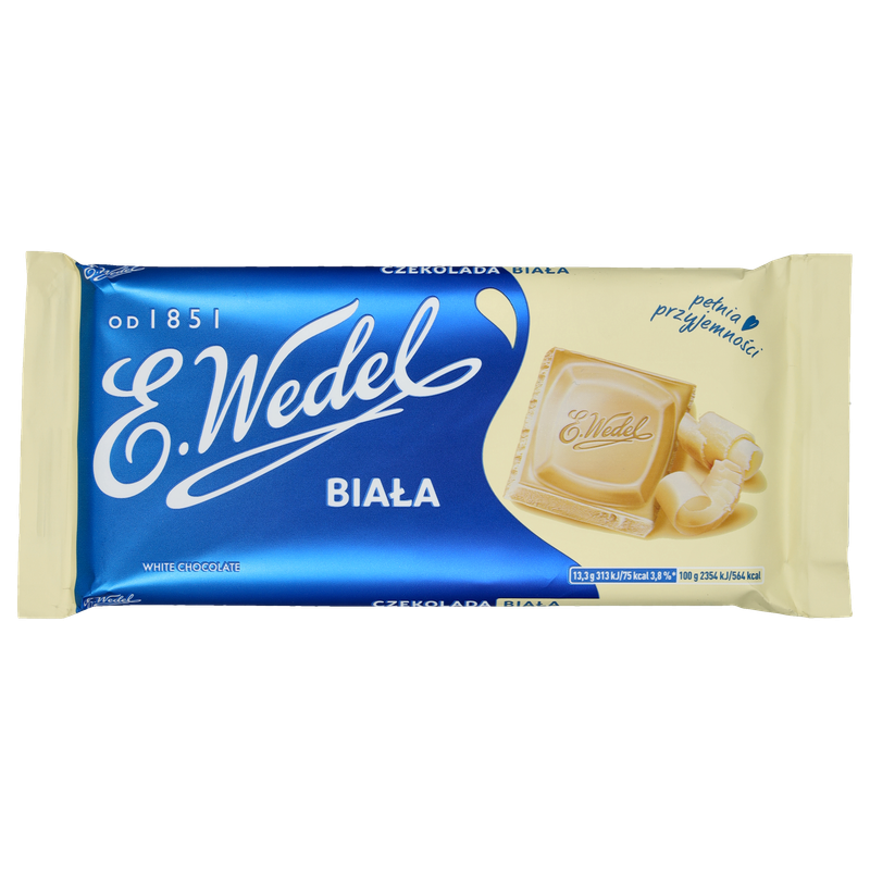 E.Wedel Czekolada biała 80g