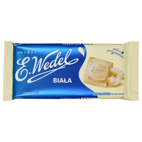 E.Wedel Czekolada biała 80g