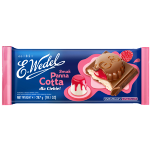 E. Wedel Czekolada mleczna o smaku Panna Cotta 287g