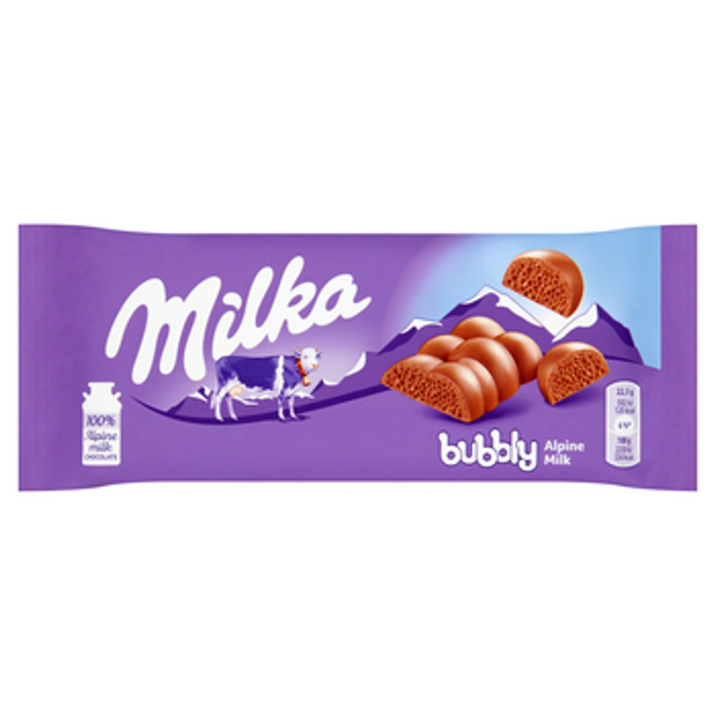 Milka Bubbly Milk 90g