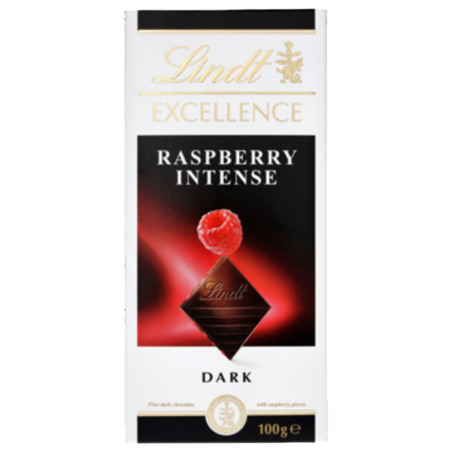 Lindt EXCELLENCE Raspberry Intense 100g
