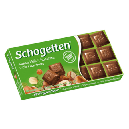 Schogetten Alpine Milk with Hazelnuts 100g