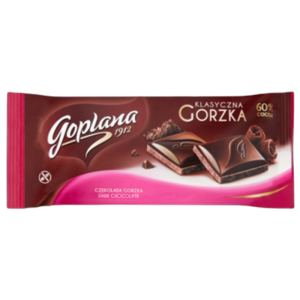 Goplana 60% Cocoa Klasyczna gorzka Czekolada 90 g