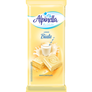 Alpinella Czekolada Biała 90g