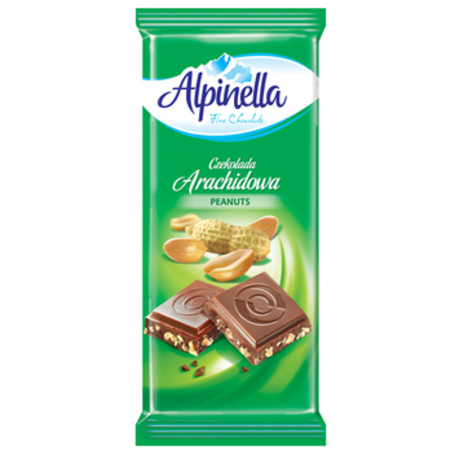 Czekolada Alpinella Arachidowa 90g