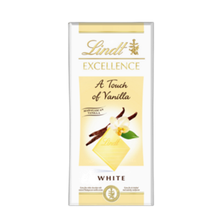 Lindt EXCELLENCE White Vanilla 100g