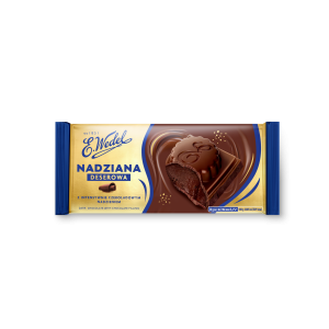 E. Wedel Czekolada deserowa z czekoladowym nadzieniem 100g