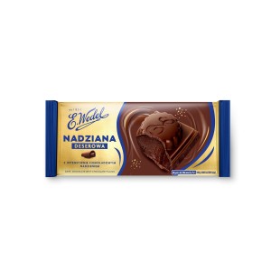 E. Wedel Czekolada deserowa z czekoladowym nadzieniem 100g
