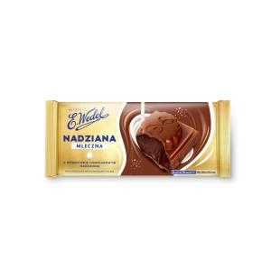E. Wedel Czekolada mleczna z czekoladowym nadzieniem 100g