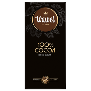 Wawel 100% cocoa Extra gorzka 80g
