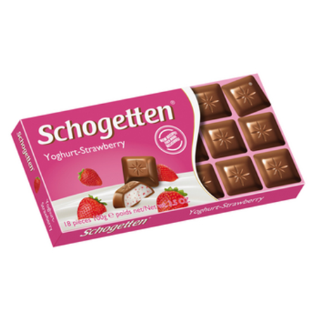 SCHOGETTEN YOGHURT - STRAWBERRY 100g