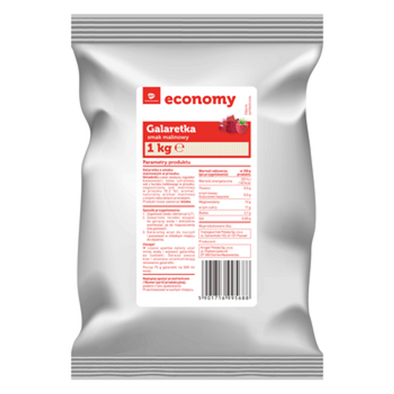 TGE Galaretka smak malinowy 1kg