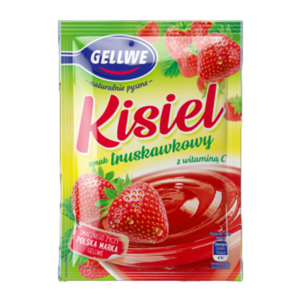 Gellwe kisiel truskawkowy 38 g