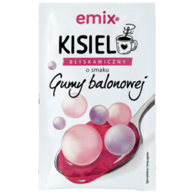 Kisiel błyskawiczny guma balonowa emix 30g