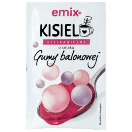 Kisiel błyskawiczny guma balonowa emix 30g