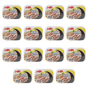 Graal Szprot Podwędzany w Oleju Winter Konserwa Rybna w Puszce 110 g X15