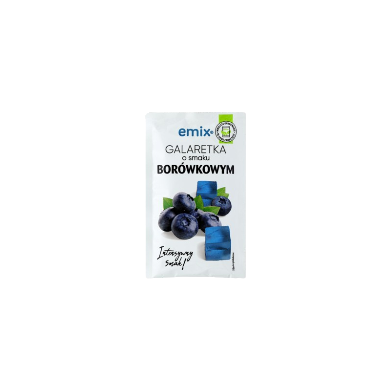 Galaretka borówka emix 75g