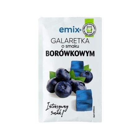 Galaretka borówka emix 75g