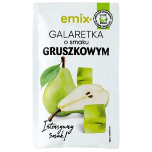 Galaretka gruszka emix 75g