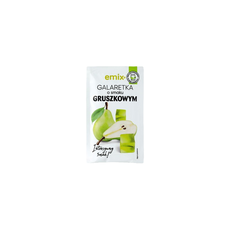 Galaretka gruszka emix 75g