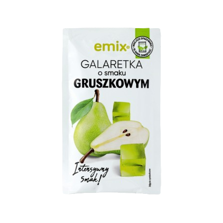 Galaretka gruszka emix 75g
