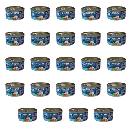 Tuńczyk w kawałkach w sosie własnym Lisner 170 g X24