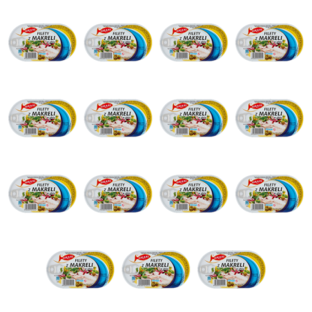 graal filety z makreli w oleju 170g X15