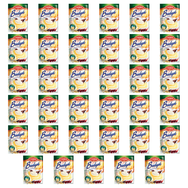 Budyń bez cukru o smaku waniliowym CYKORIA 40g X35