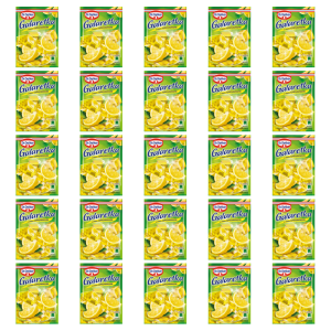 Dr. Oetker Galaretka o smaku cytrynowym 72 g X25