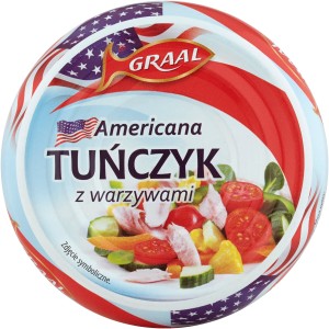 Graal Sałatka Americana Tuńczyk z warzywami 280g