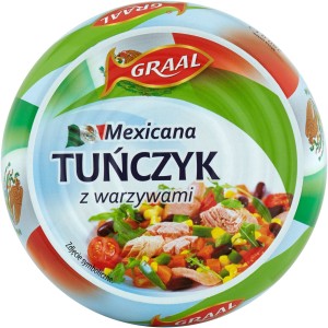 Graal Sałatka Mexicana Tunczyk z warzywami 280g