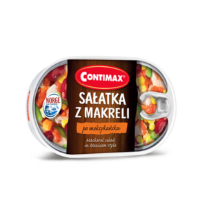 Sałatka z makreli po meksykańsku 170g Contimax