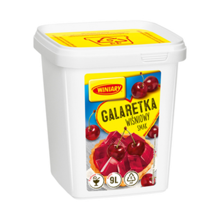 WINIARY Galaretka o smaku wiśniowym 1,3 kg