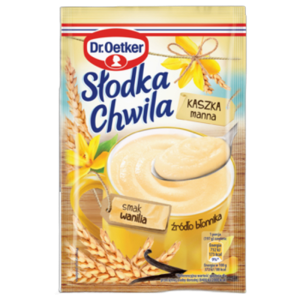 Dr. Oetker Słodka Chwila Kaszka manna waniliowa 47,5g