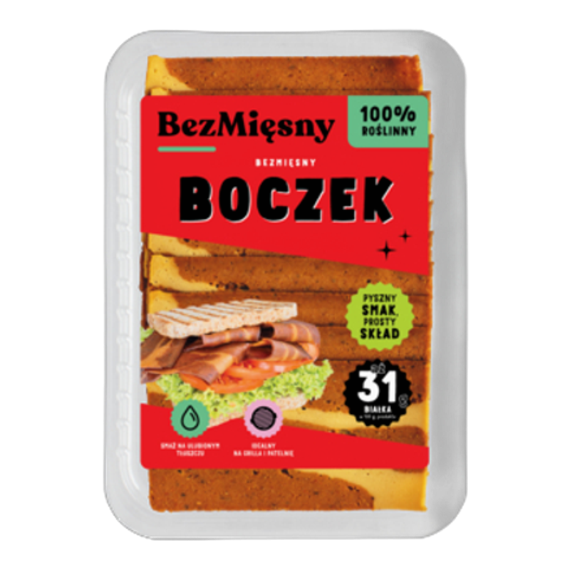 Bezmięsny Boczek 100 g Bezmięsny
