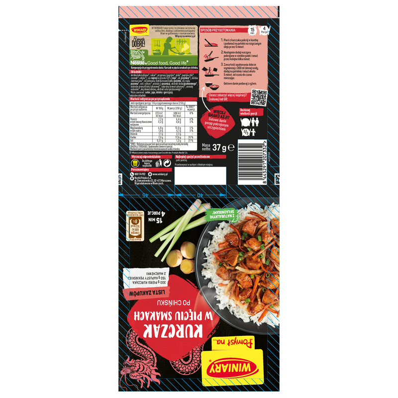 WINIARY Pomysł na... Kurczak w pięciu smakach po chińsku 37g