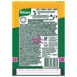 Knorr Gorący Kubek 4 sery z grzankami 17g