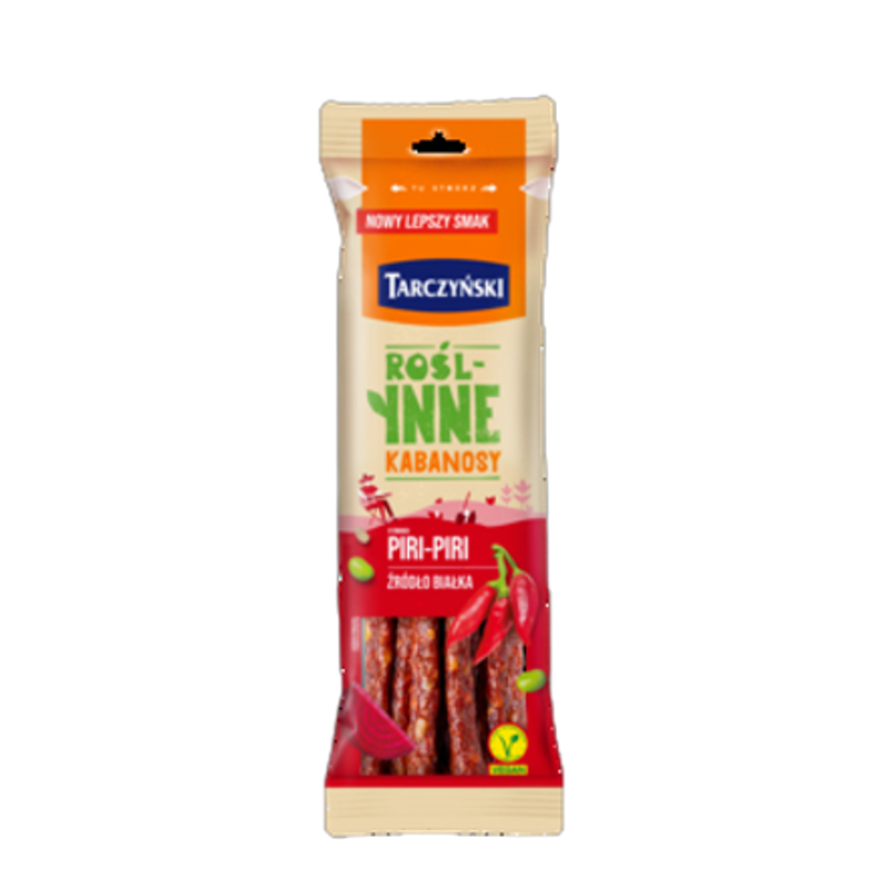 Roślinne Kabanosy Piri Piri 90 g Tarczyński