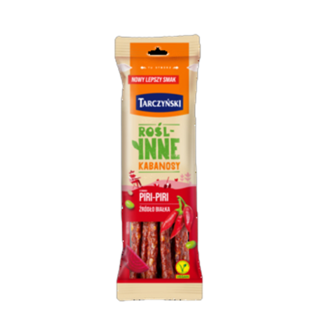 Roślinne Kabanosy Piri Piri 90 g Tarczyński