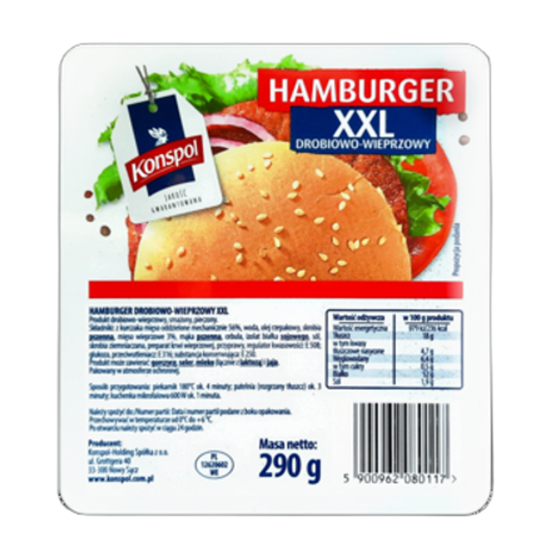 Konspol Hamburger XXL 290 g