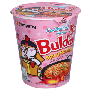 Danie Buldak Ramen Hot Kurczak Carbonara CUP 80g Samyang