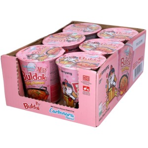 Danie Buldak Ramen Hot Kurczak Carbonara CUP 80g Samyang