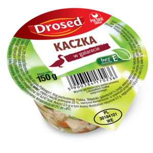 Kaczka w galarecie bez E 150 g Drosed