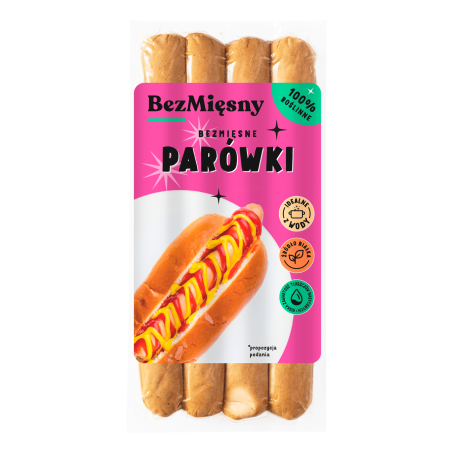 Bezmięsne Parówki 180 g Bezmięsny