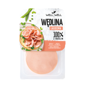 Wędlina roślinna łagodna 100g Well Well