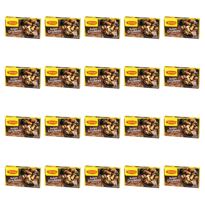 WINIARY Bulion grzybowy z borowikami 60 g (6 kostek) X20